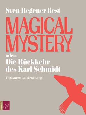 cover image of Magical Mystery oder